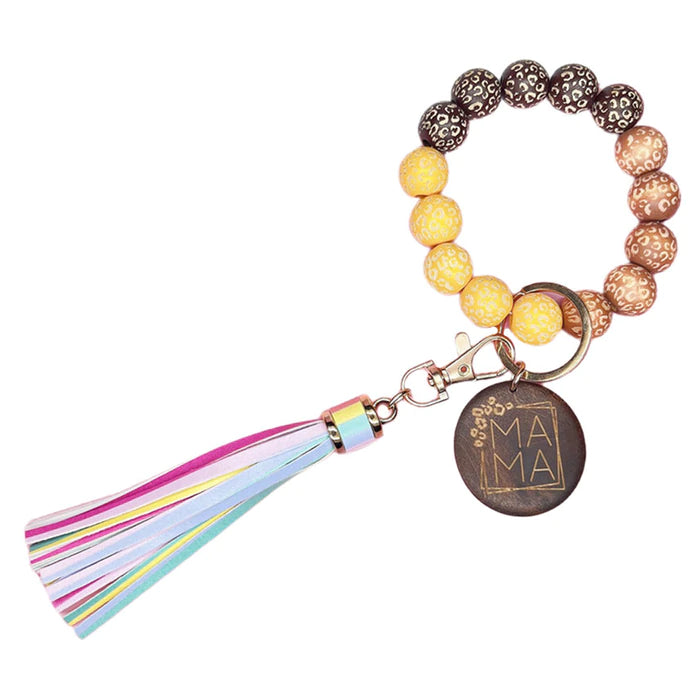 Mama Keychain w/ Tassel