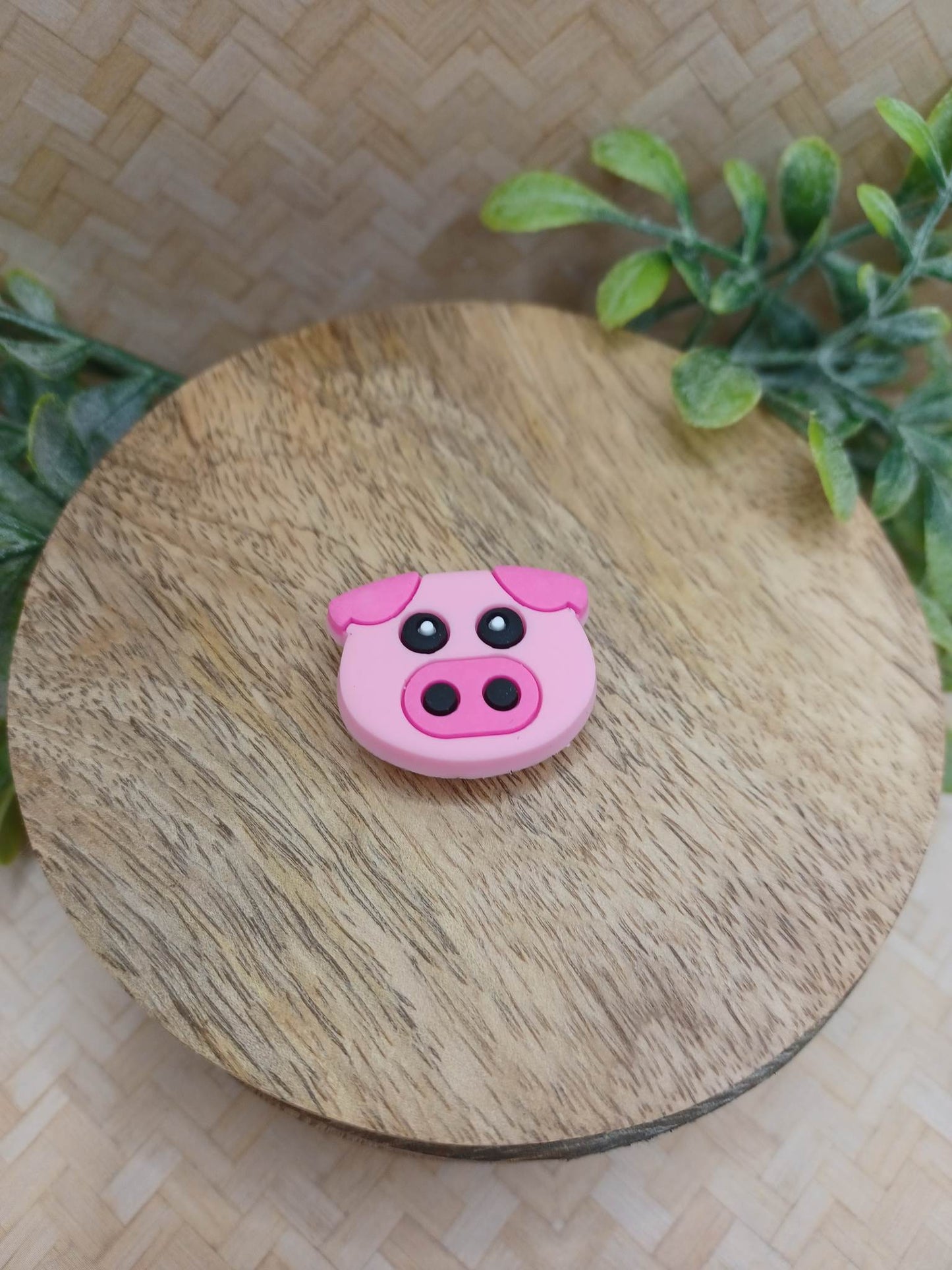 Pig Shoe Charm Accessory