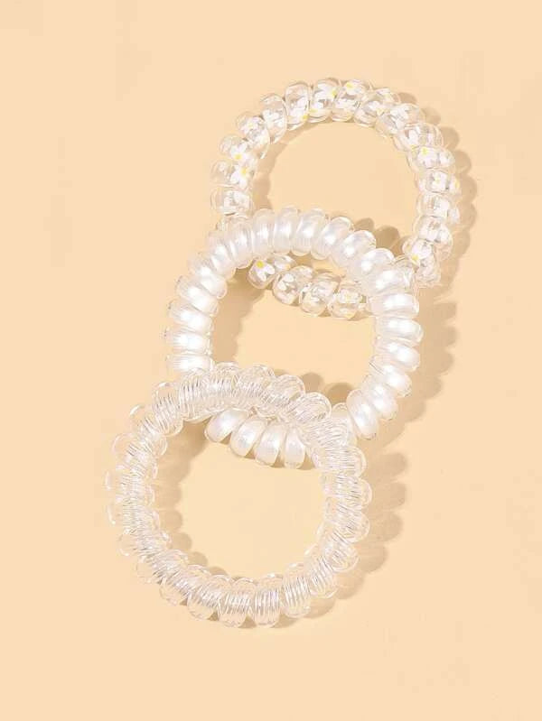 Daisy Set of Hair Ties