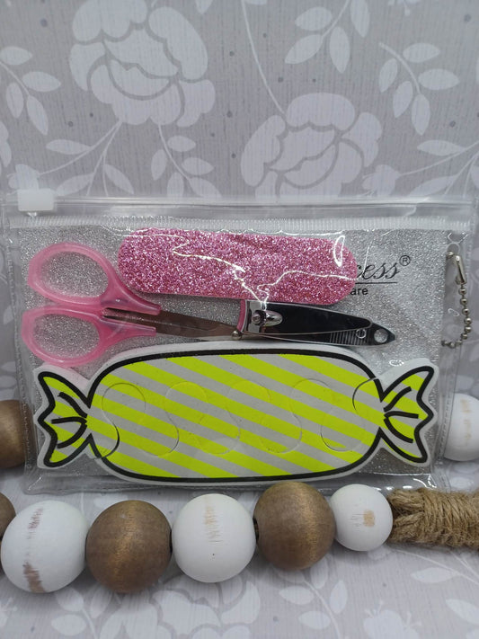 Yellow Pedicure/Manicure Set