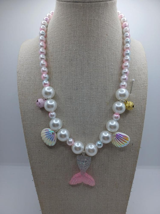 Mermaid Pearl Style Necklace