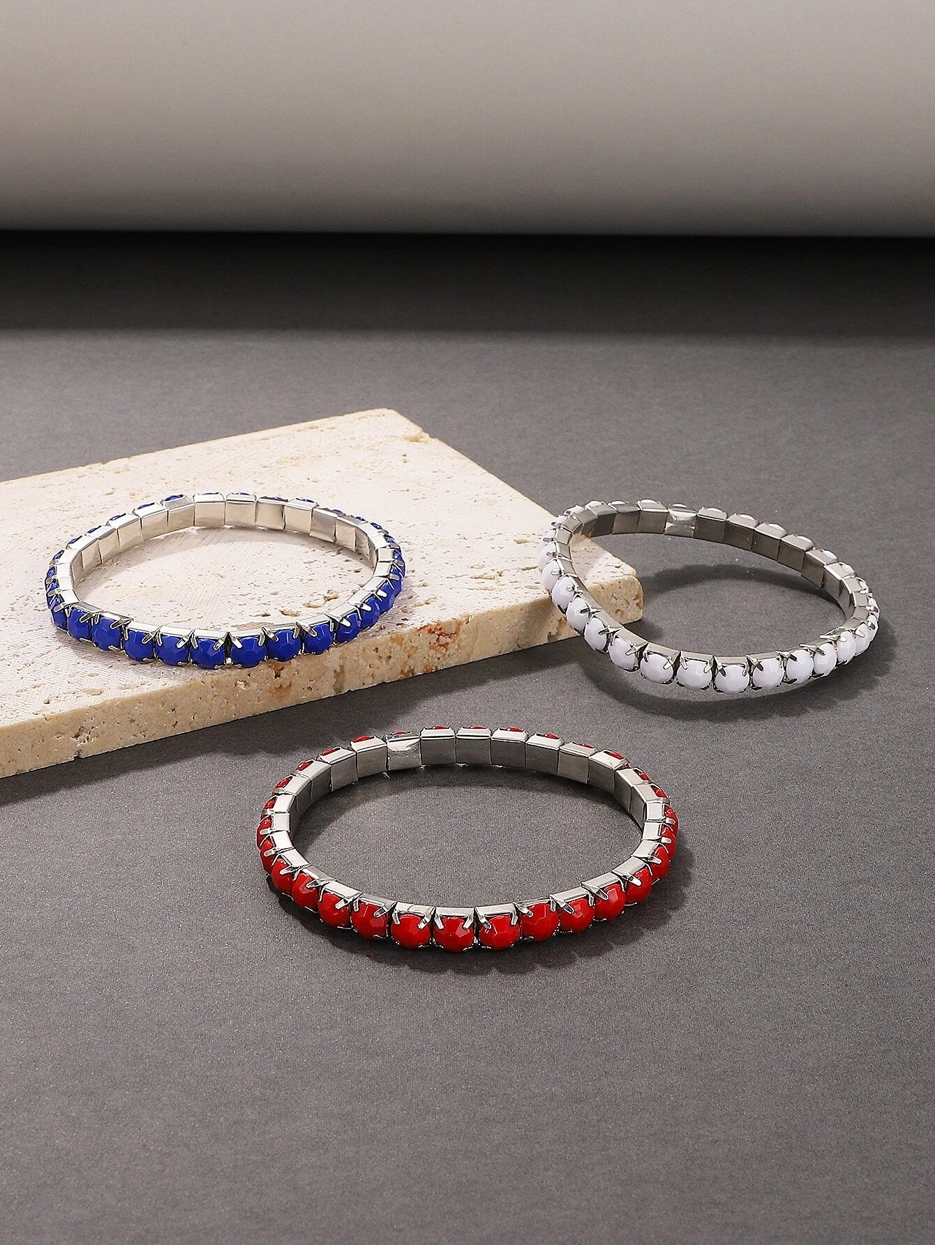 Red, White, & Blue Bracelet Set