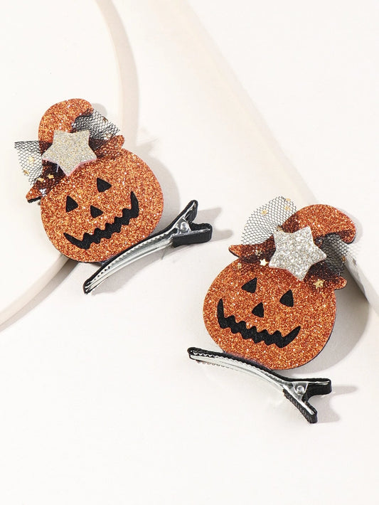 Jack O' Lantern Hair Accessory Set