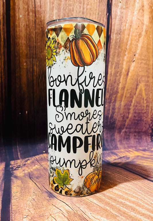 PRE ORDER - All Things Fall Tumbler