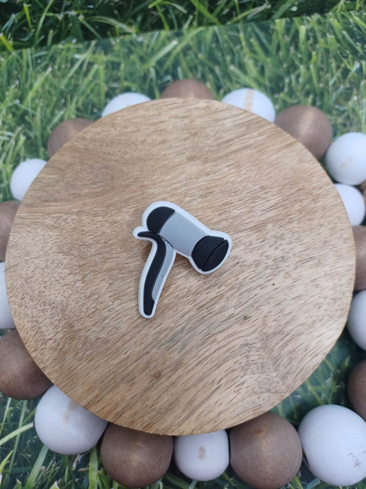Blow Dryer Shoe Charm Accessory