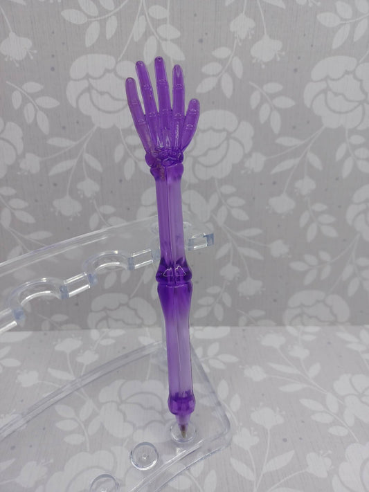 Purple Hand Ink Pen