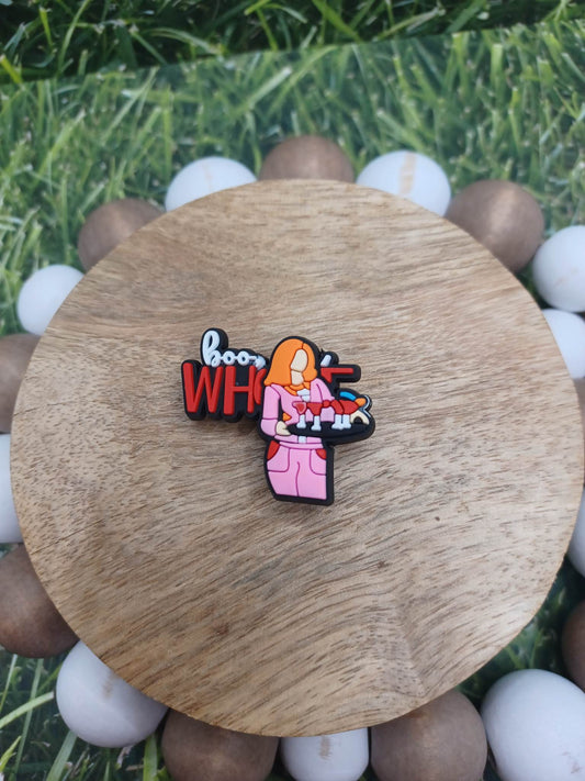 Boo Whore Shoe Charm Accessory