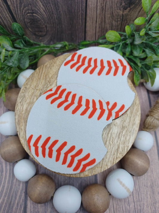 Baseball Car Coaster Set