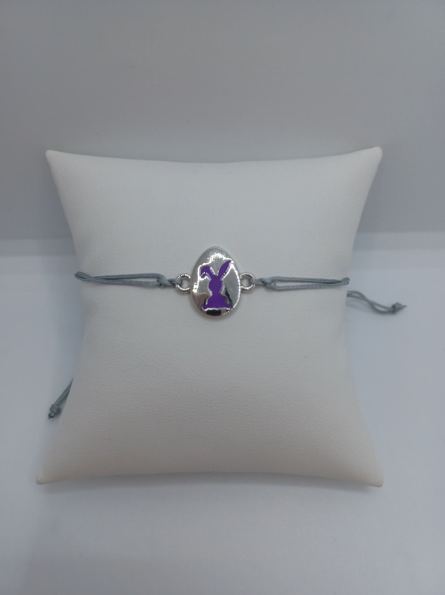 Purple Bunny Rabbit Bracelet