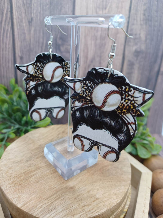 Baseball Mom Earrings
