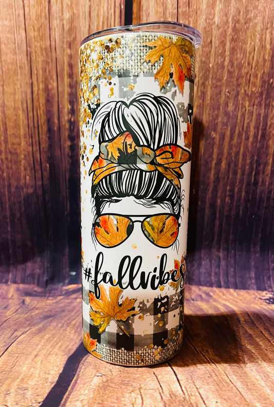 PRE ORDER - Fall Vibes Tumbler