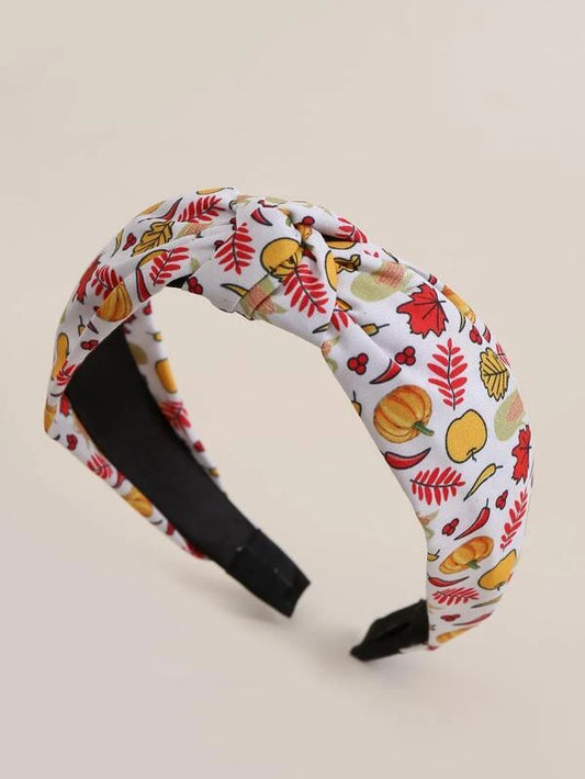 Autumn Print Headband