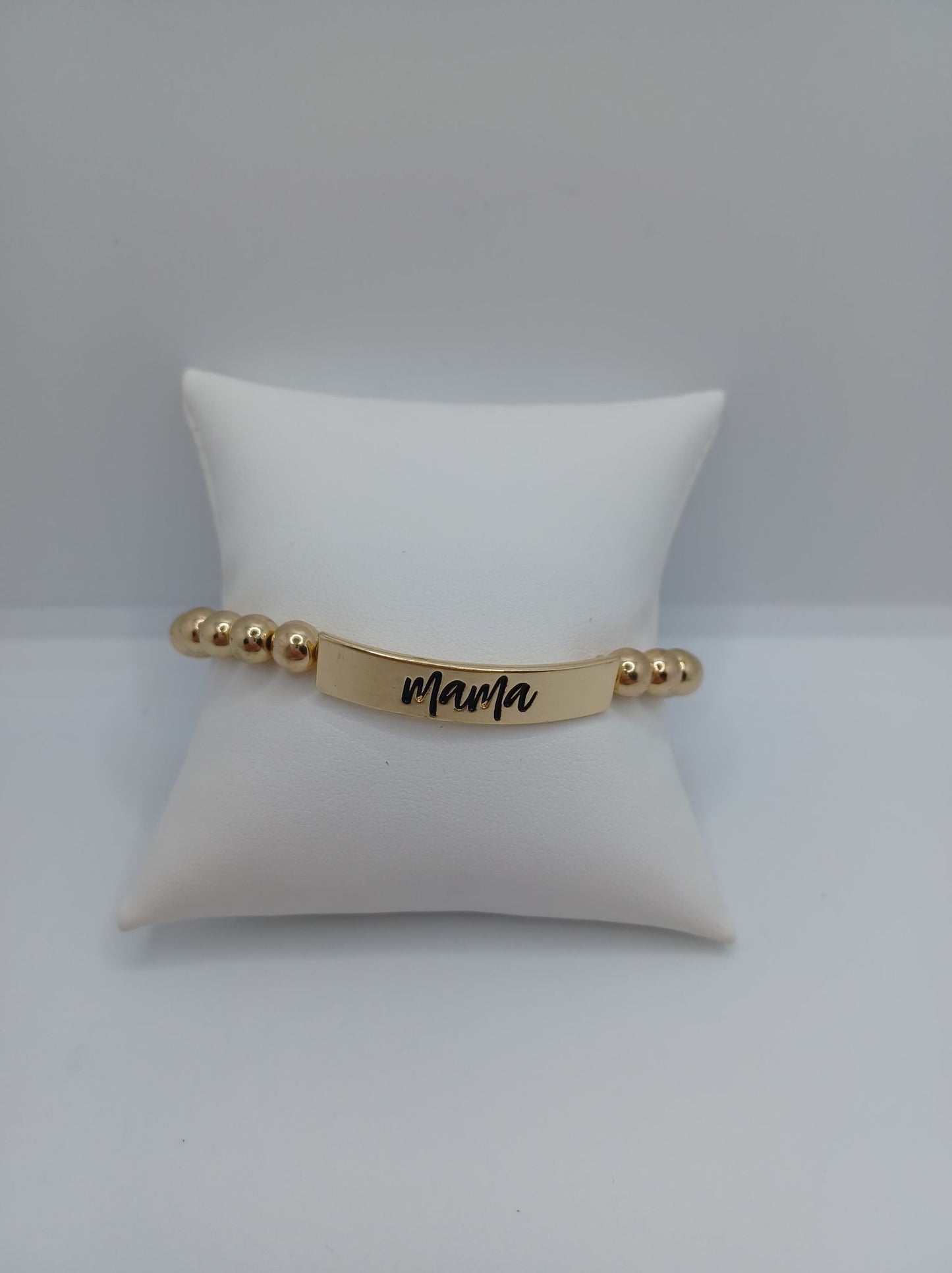 Gold "Mama" Bracelet/Anklet