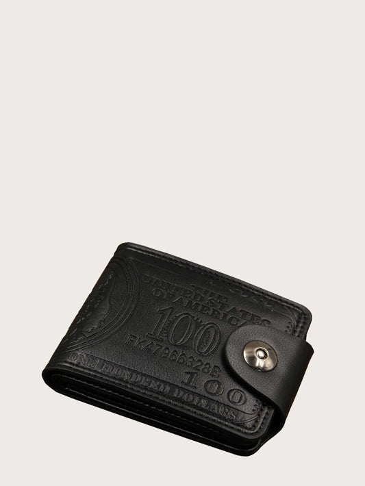 Black $100 Bill Wallet