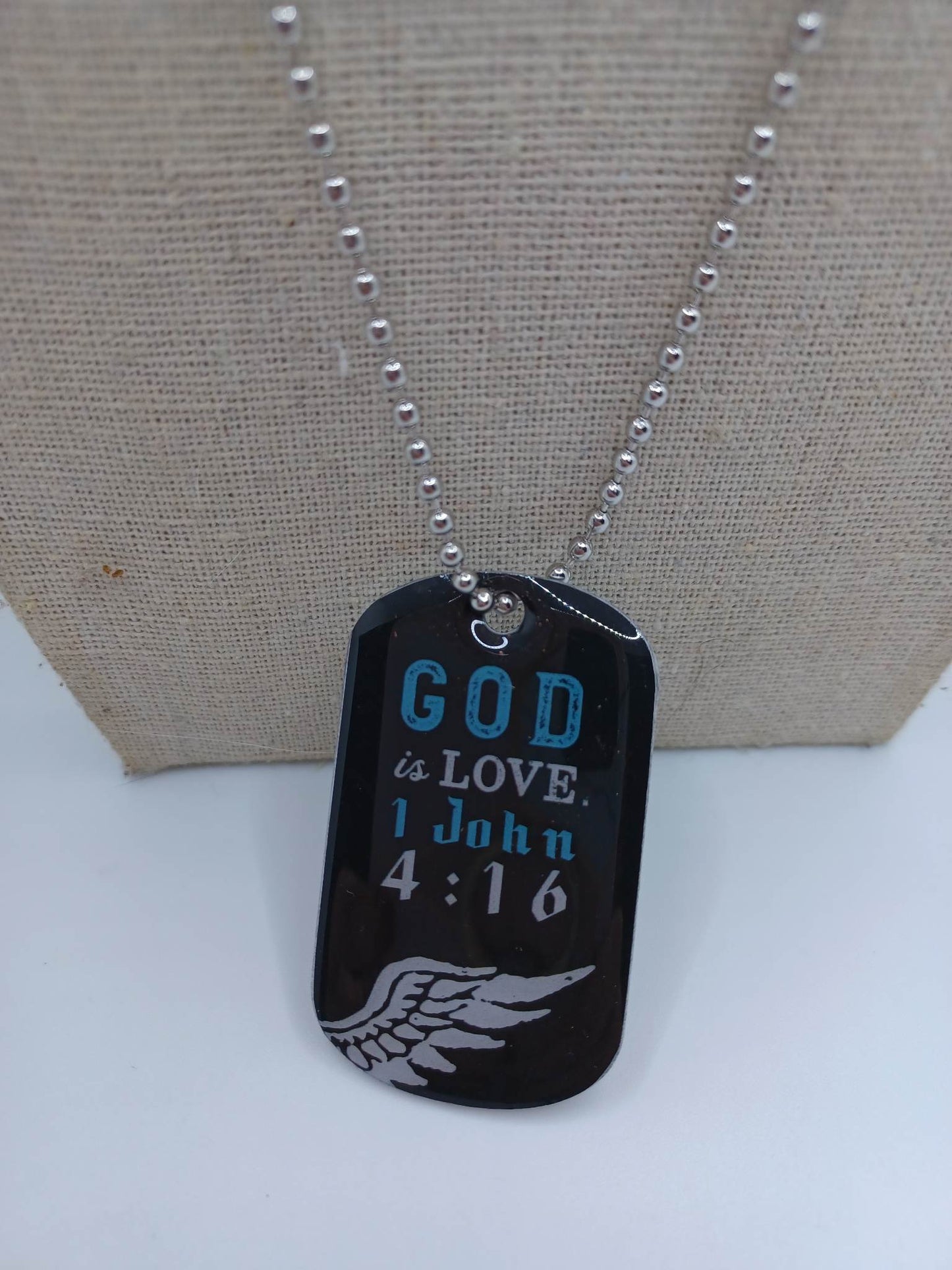 God Is love 1 John 4:16 Necklace