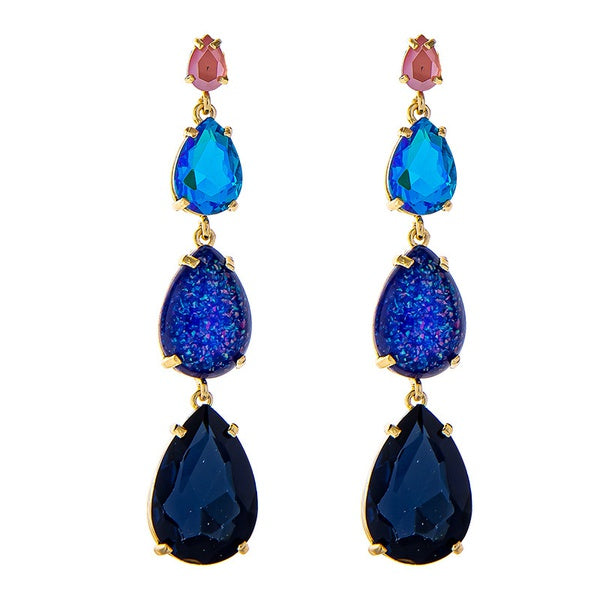Tear Drop Shaped Earrings (Avail. in 3 colors)