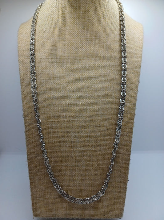 Men's Silver Chain Necklace