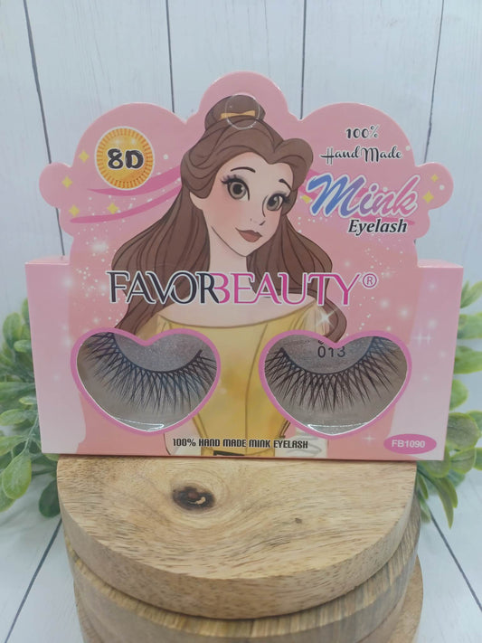 Faux Lashes - 8D - Pink