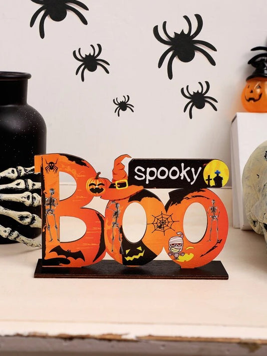 Halloween "Boo" Decor Sign