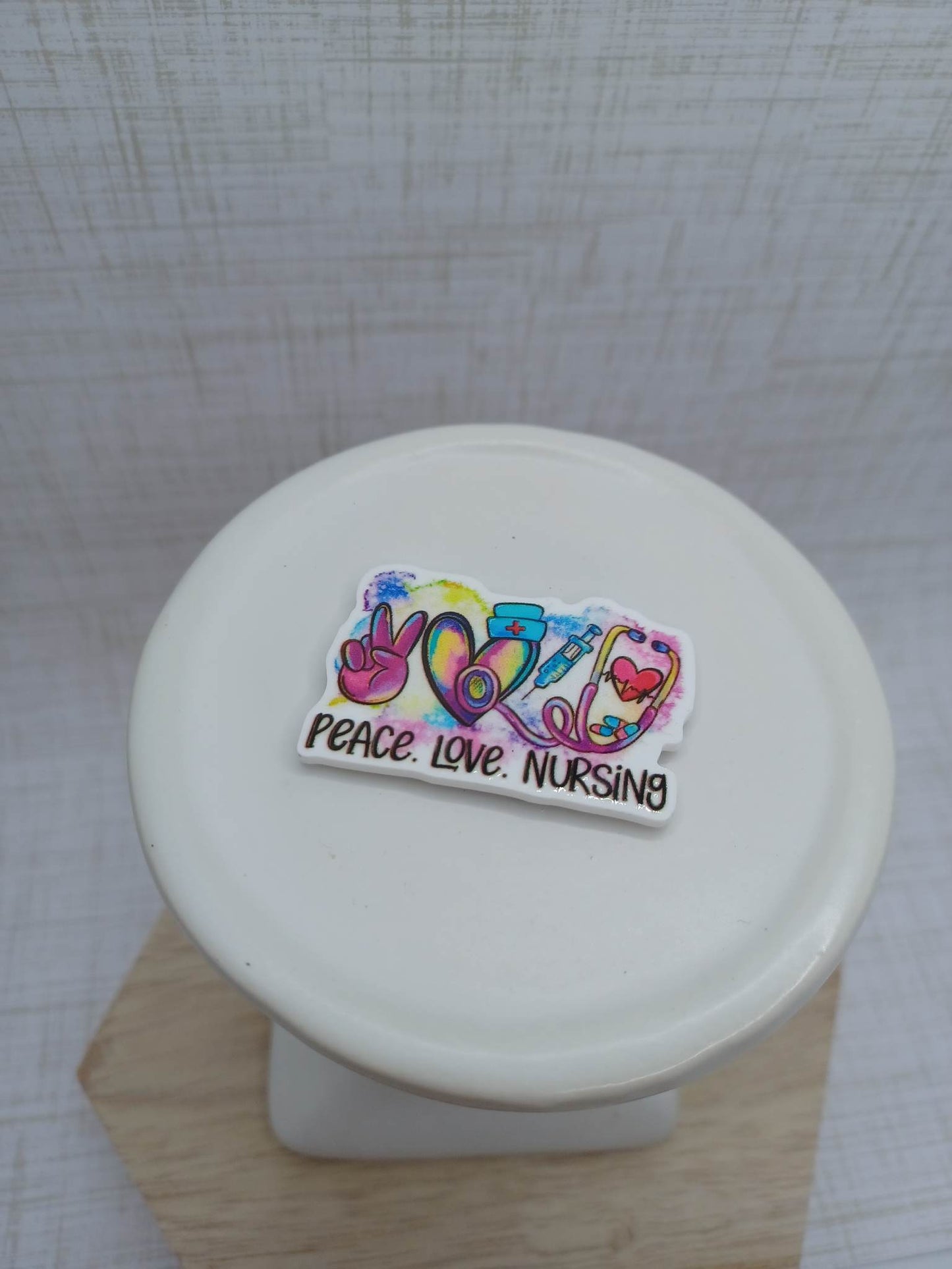 Peace Love Nursing Magnet