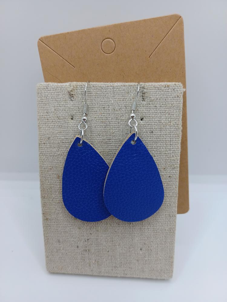 Blue Teardrop Earrings