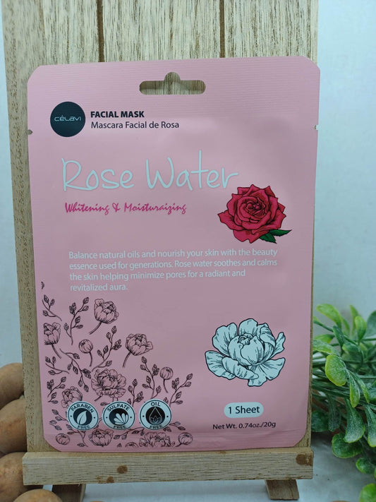 Rose Water Face Mask