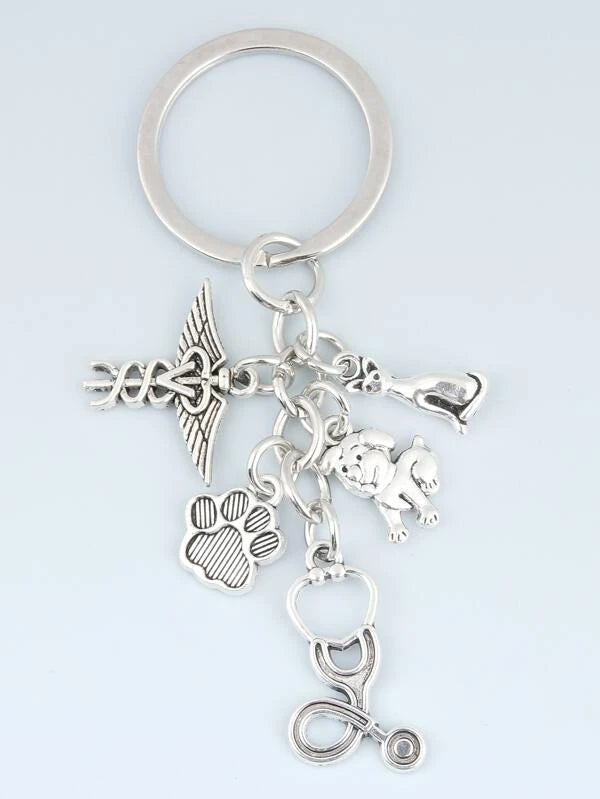 Veterinarian Keychain