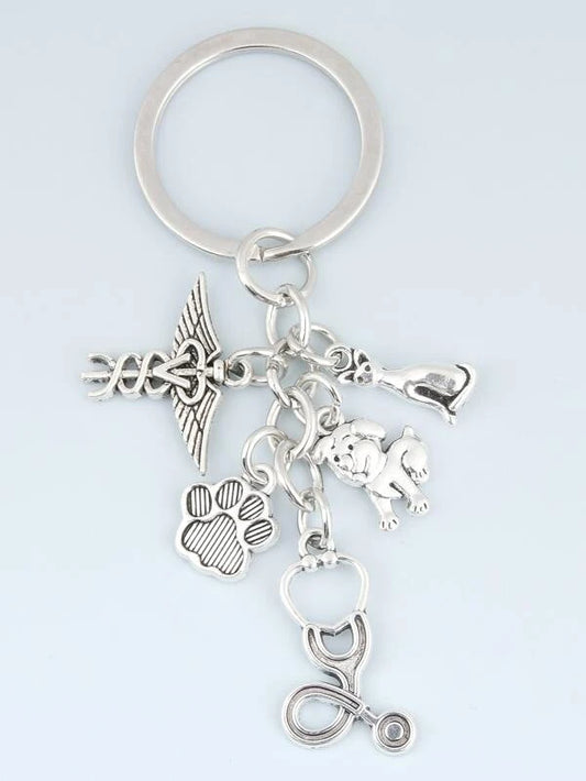 Veterinarian Keychain