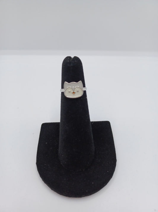 Grey Owl Ring