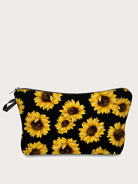 Sunflower Cosmetic Bag