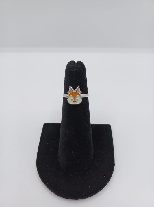 Brown Reindeer Ring