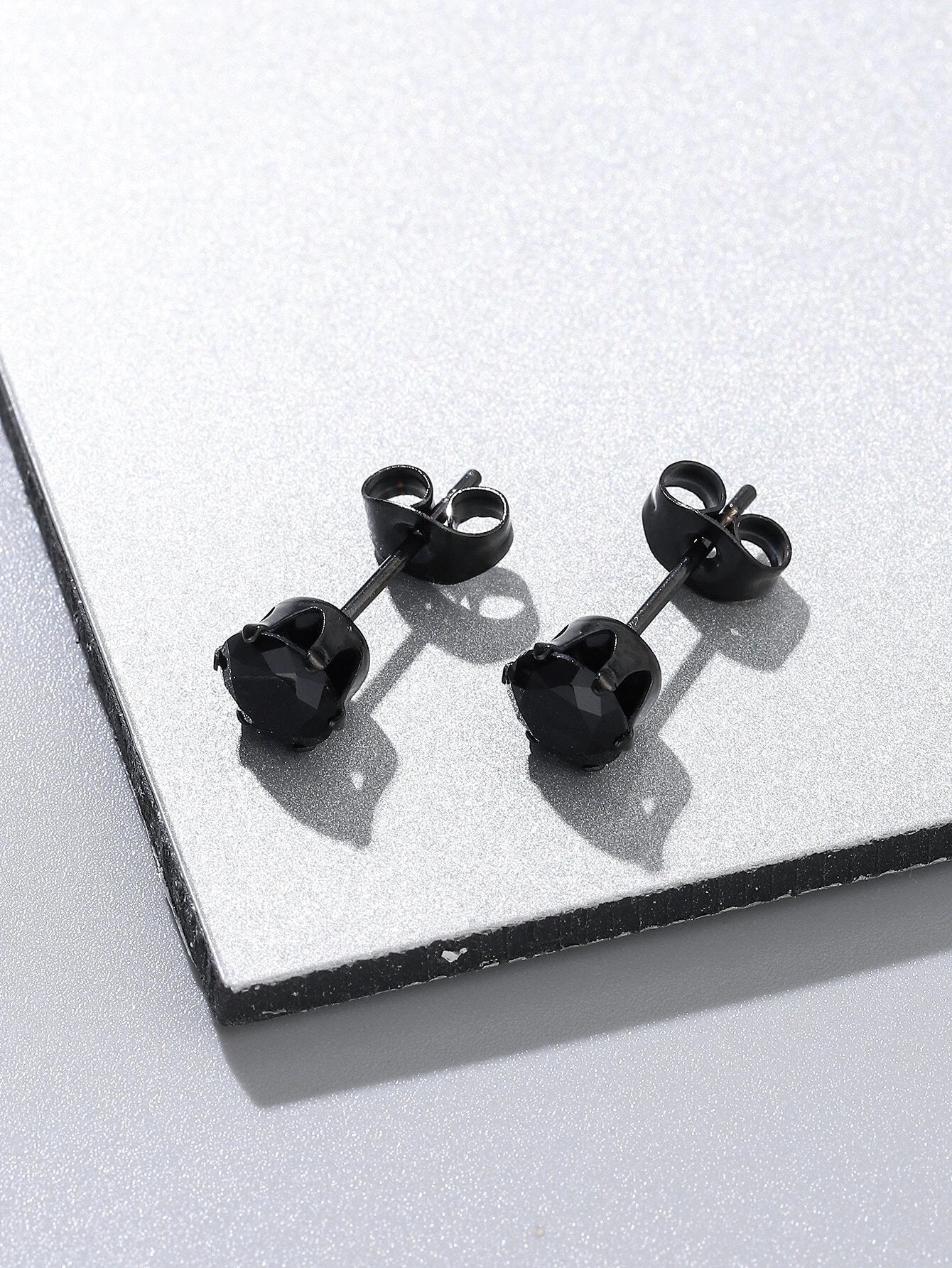 Black Diamond Style Earrings