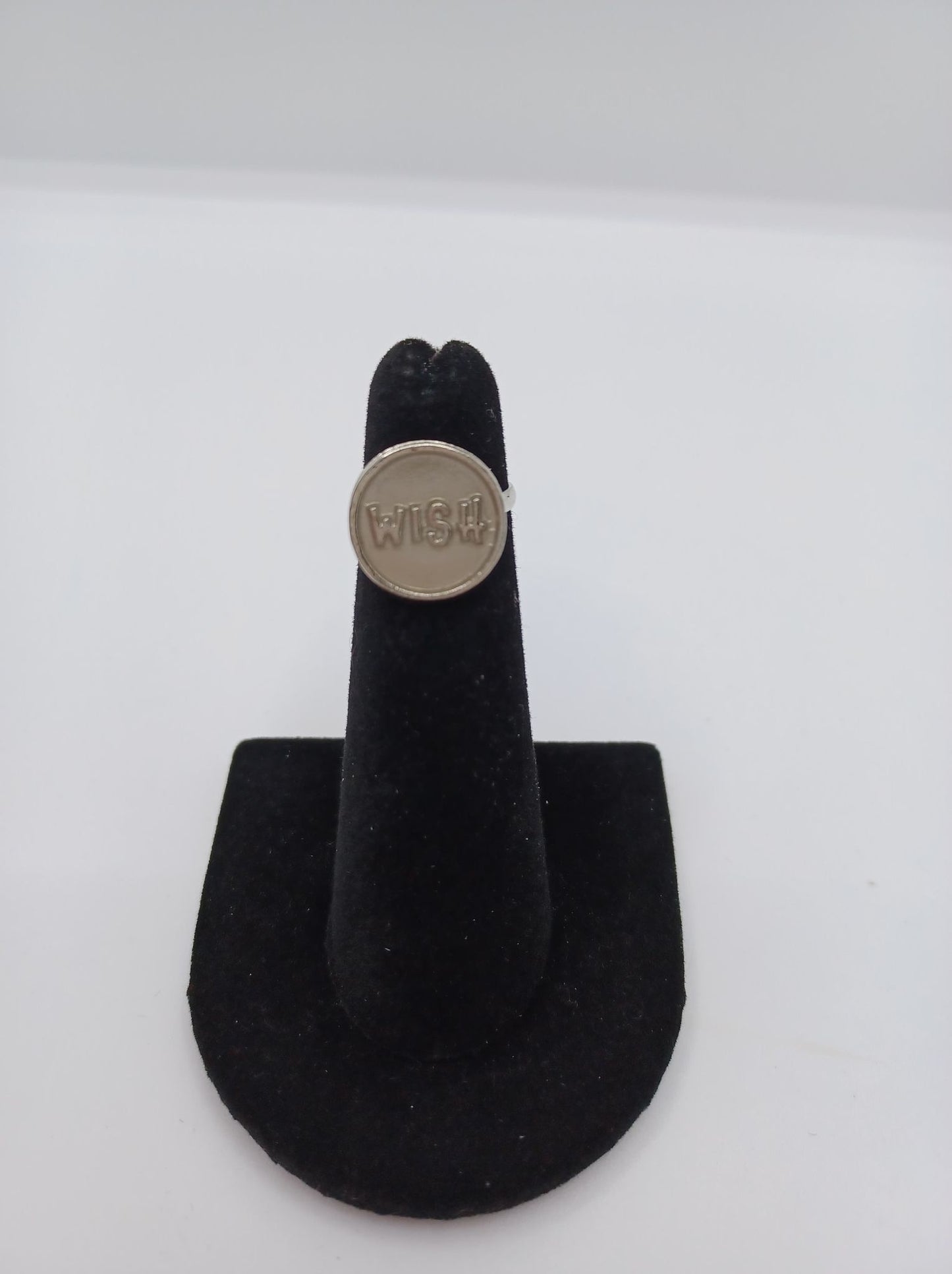 White "Wish" Ring