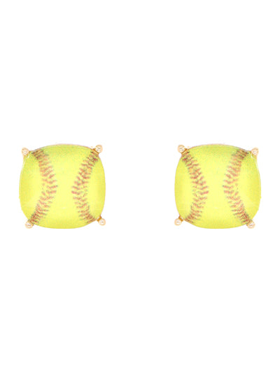 Softball Earrings