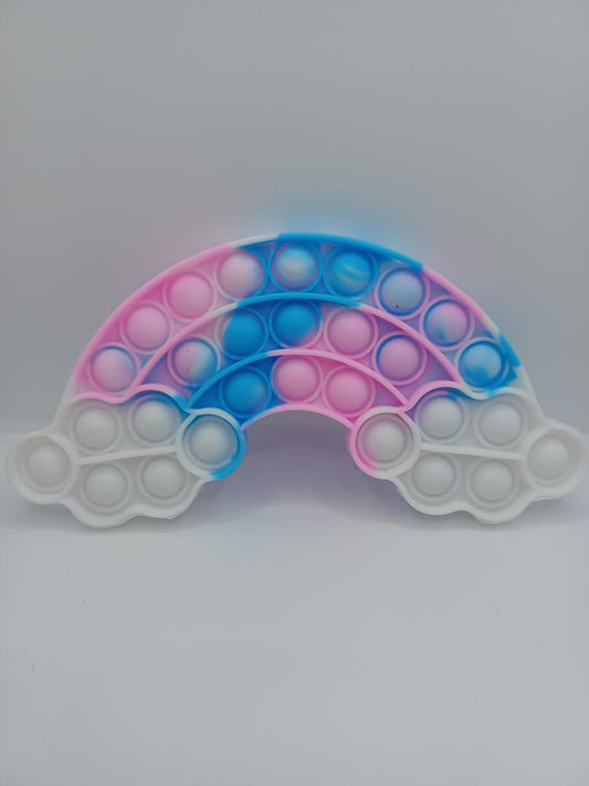 Pink, White, & Blue Rainbow Pop-It
