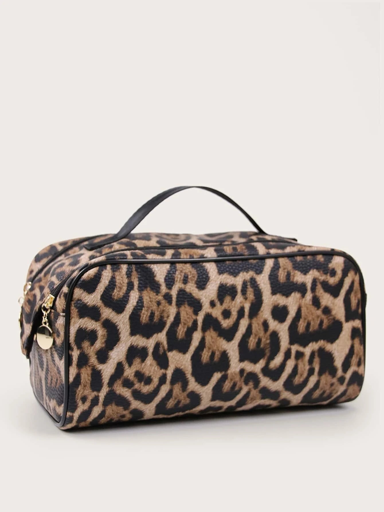 Leopard Cosmetic Bag