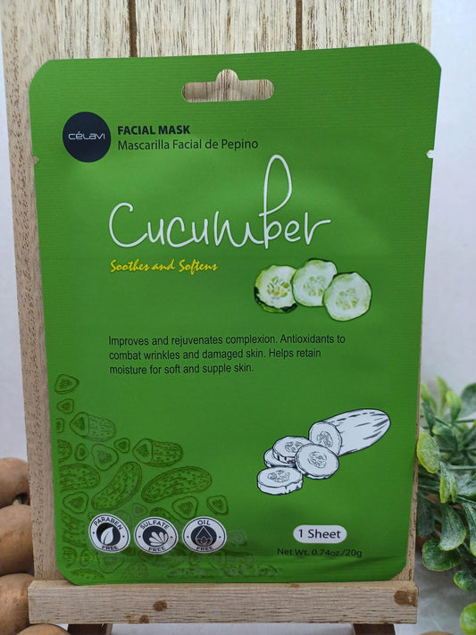 Cucumber Face Mask