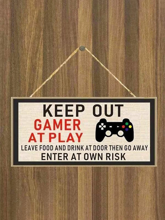 Gamer Bedroom Sign