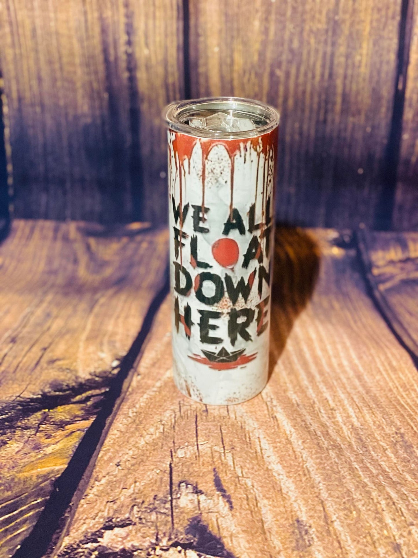 PRE ORDER - Clown Halloween Tumbler