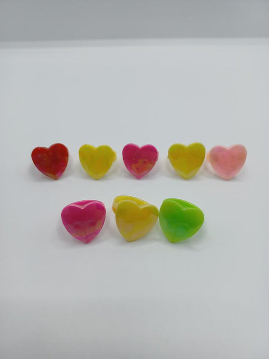 Heart Ring Set