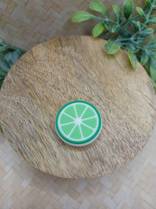 Lime Shoe Charm Accessory
