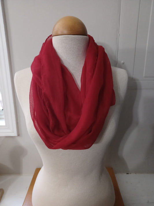 Red Infinity Scarf