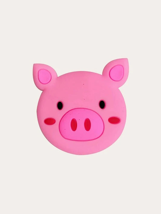 Pink Pig Mobile Phone Accessory