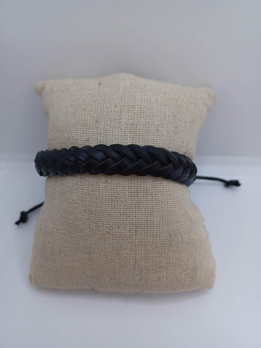 Black Braided Bracelet
