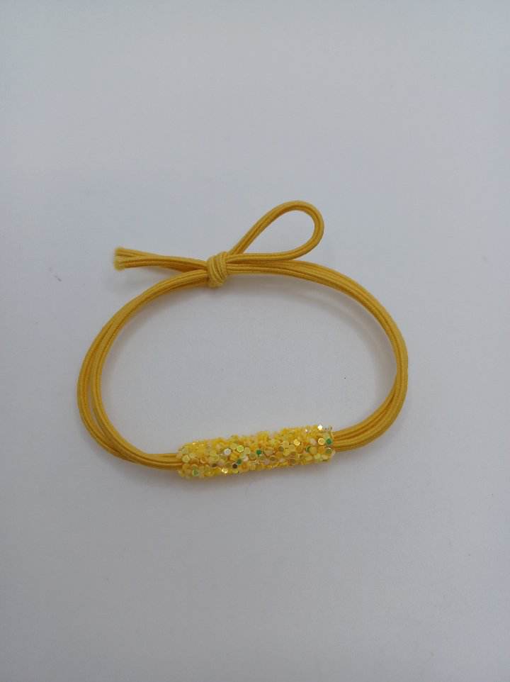 Yellow Style Bracelet w/ Druzy Accent