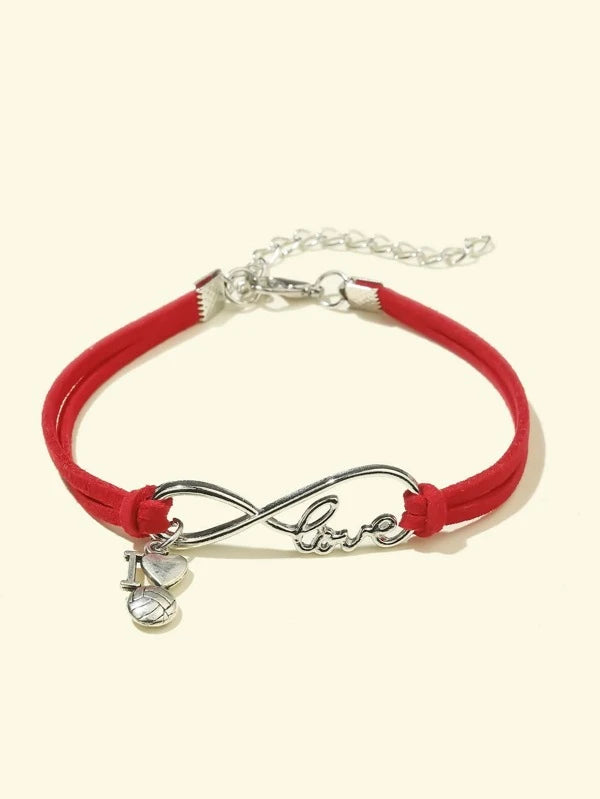 I <3 Volleyball Bracelet/Anklet
