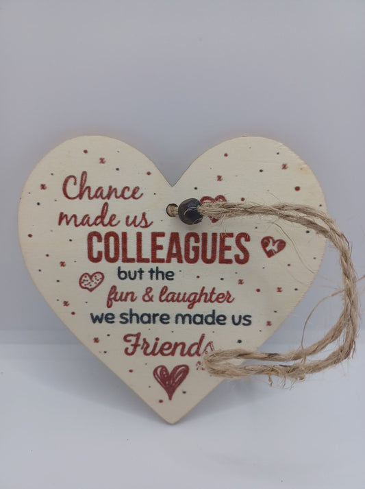 Colleagues Heart Sign