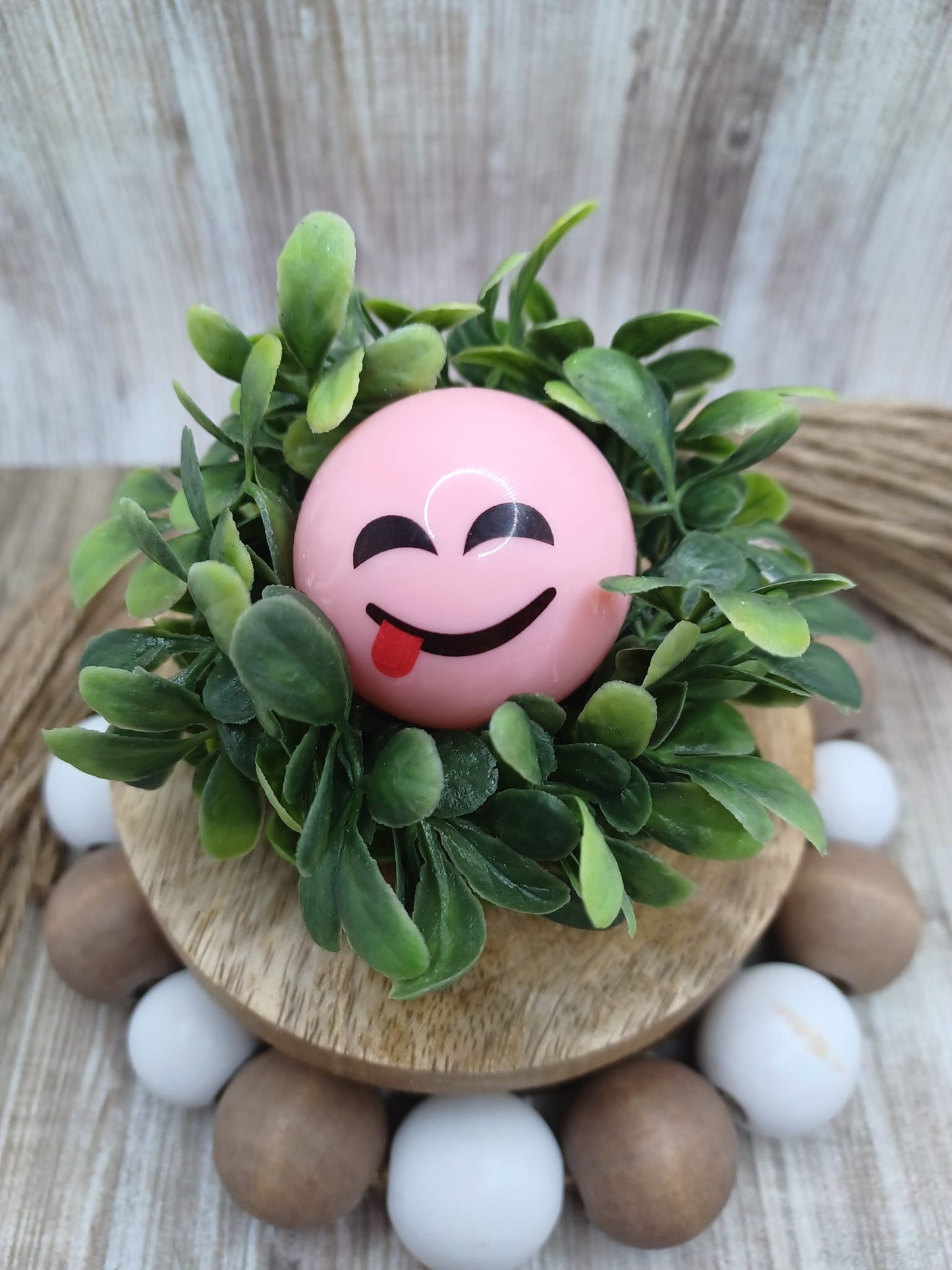 Pink Sticking Tongue Out Lip Balm