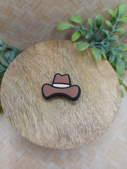 Cowboy Hat Shoe Charm Accessory