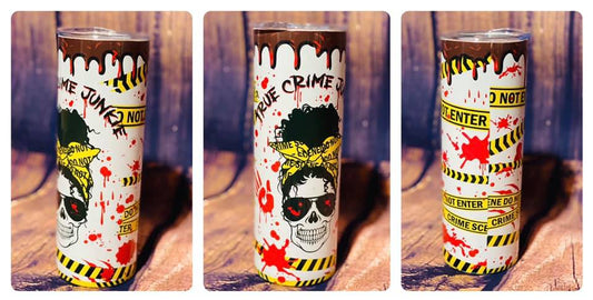 PRE ORDER - Crime Junkie Tumbler